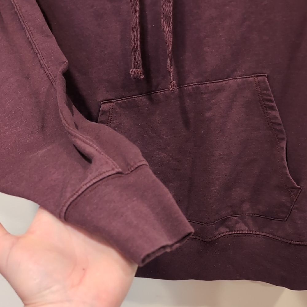 Treasure & Bond Purple Hoodie Soft Sweatshirt - Picture 4 of 5